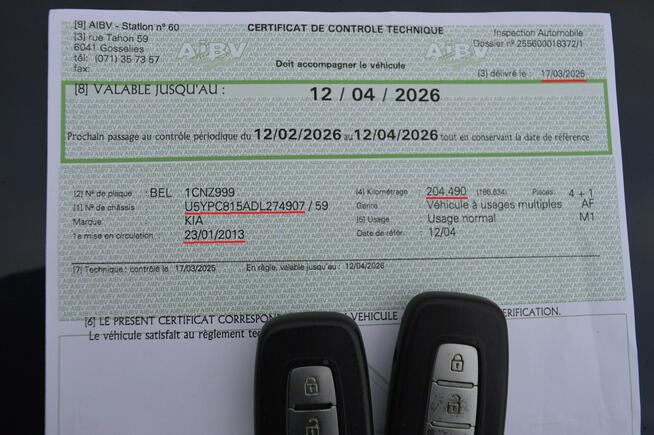 Kia Sportage 1.7 CRDi Serwis Xenon LED Navi Skóra Bluetooth 219 tys.km