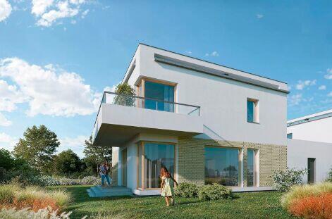 Dom w zabudowie bliźniaczej w Granicy