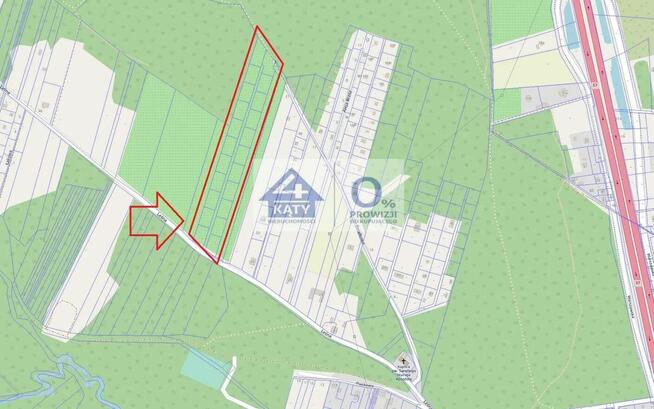 Działka budowlana Głuchów