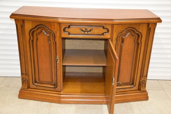 komoda dębowa - jak nowa