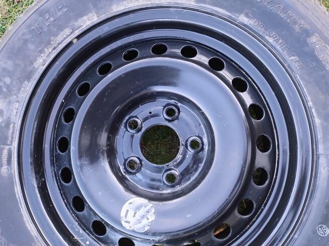 Koło dojazdowe z Nissan x trail