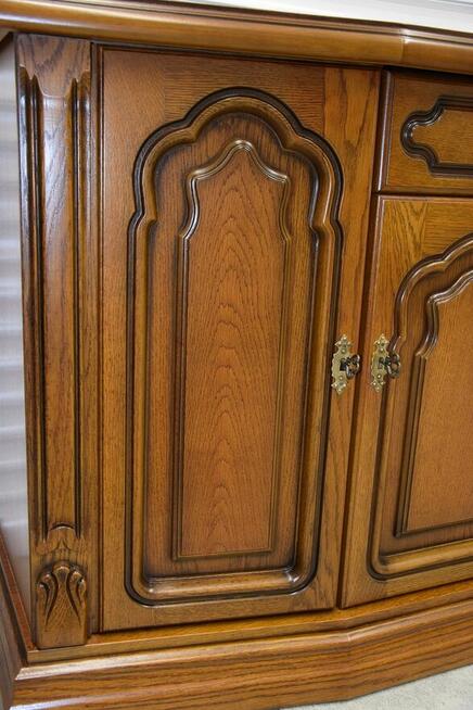 komoda dębowa - jak nowa