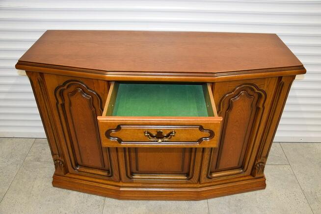 komoda dębowa - jak nowa