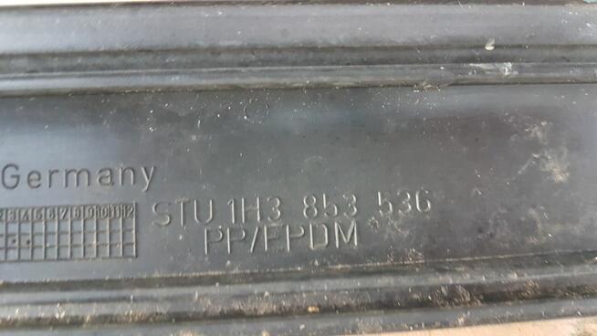 VW GOLF III 3 LISTWA BŁOTNIKA TYŁ TYLNA 3 DRZWI 1H3853536