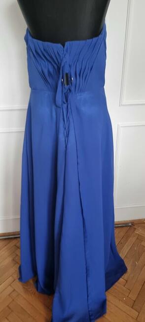 Śliczna granowa sukienka rozmiar 42-44