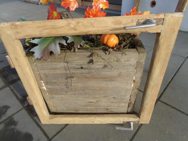 Rama okienna lustro aranżacja wnętrz obraz okno loft 59x55