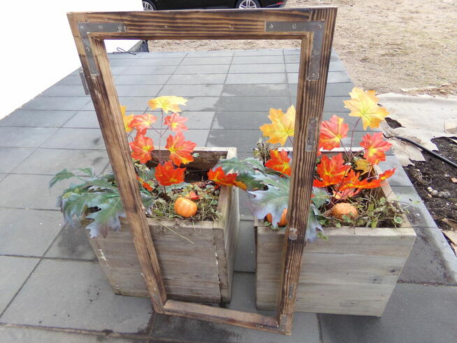 Rama okienna lustro aranżacja wnętrz 51x102