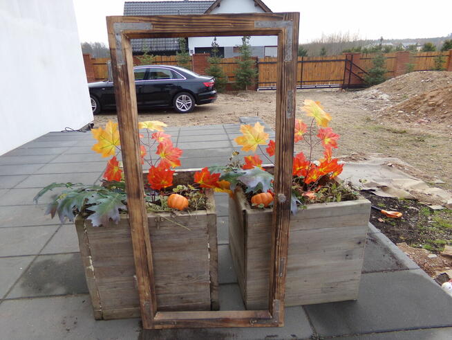 Rama okienna lustro aranżacja wnętrz 51x102