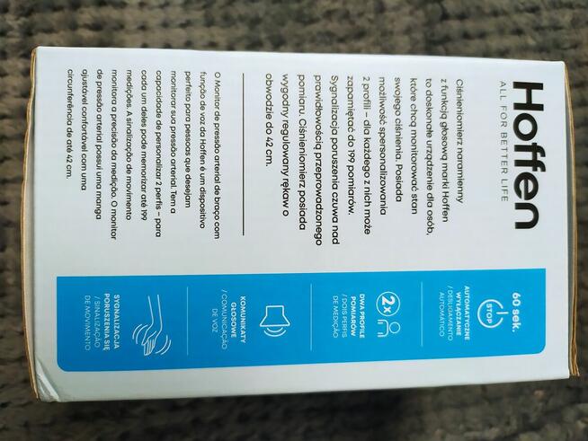 Ciśnieniomierz naramienny nowy