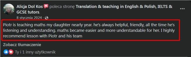 Tanie i Skuteczne Korepetycje: angielski, polski, matematyka