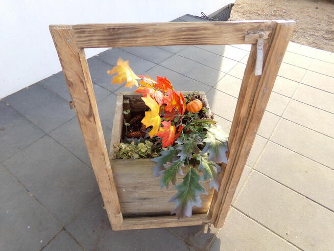 Rama okienna lustro aranżacja wnętrz obraz okno loft 93x54