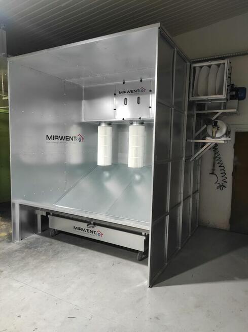 Kabina do malowania proszkowego na wymiar