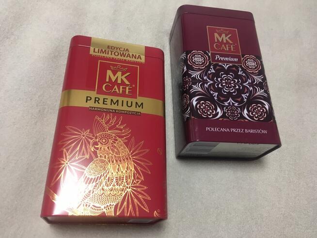 Puszki puszka po kawie kawa MK CAFE