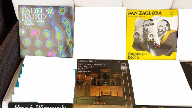 Płyty winylowe-Komplet 6 sztuk