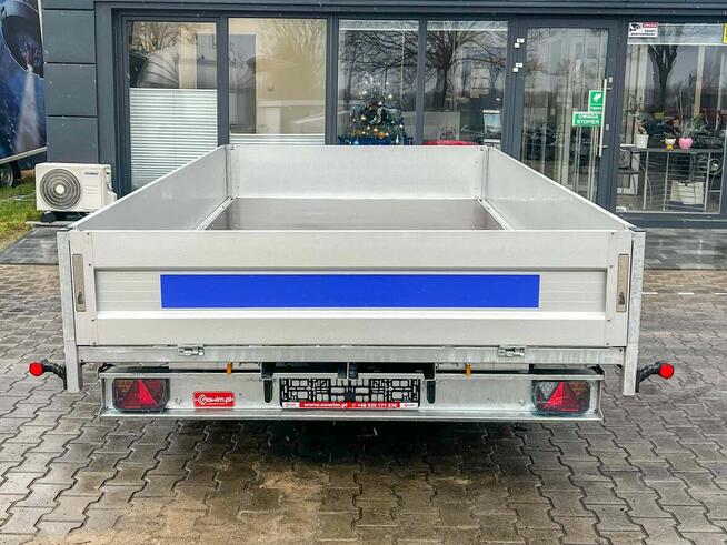 Przyczepa ciężarowa 2 osie burty towarowa platforma OKAZJA