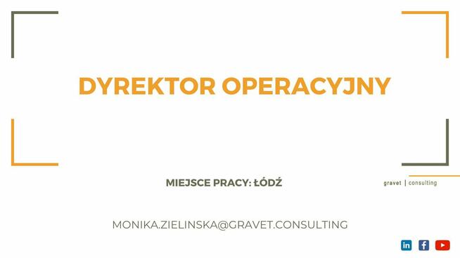 DYREKTOR OPERACYJNY