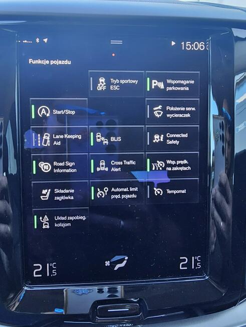 Volvo XC 60 2.0 EURO 200KM Automat Skóra ACC AutoPilot OkAzJA BEZWYPADEK 1 Reka €