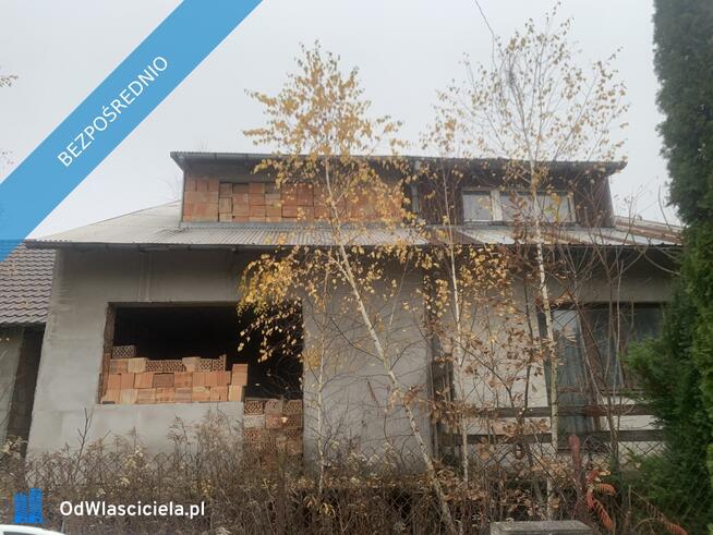 Dom w zabudowie bliźniaczej z dużą działką – Gołków