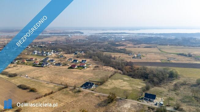 Działka na wzniesieniu w okolicy widok na dorzecze Odry.