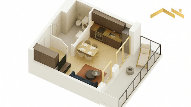 Balkon 11 m² | 5 piętro | Widok - KLUCZE OD RĘKI!