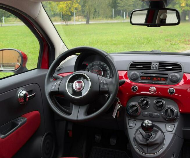 Fiat 500 panorama/elektryka/super stan/aso/gwarancja/czujniki