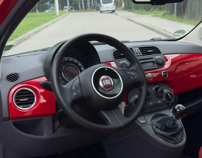 Fiat 500 panorama/elektryka/super stan/aso/gwarancja/czujniki