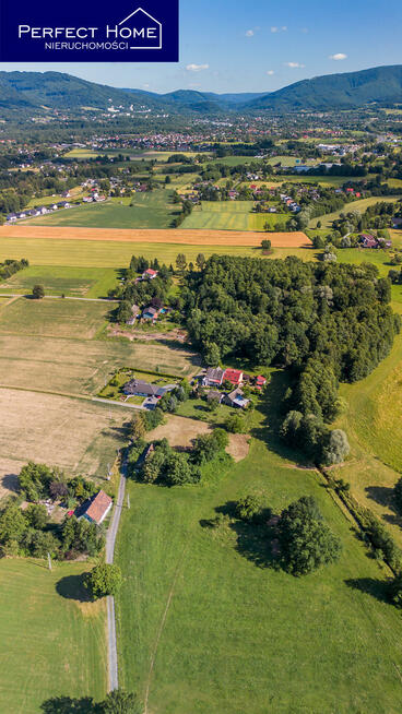 Działka rolno-budowlana Bładnice Górne gm. Skoczów, Poziomkowa