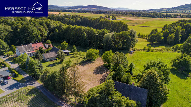 Działka rolno-budowlana Bładnice Górne gm. Skoczów, Poziomkowa