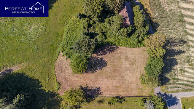 Działka rolno-budowlana Bładnice Górne gm. Skoczów, Poziomkowa