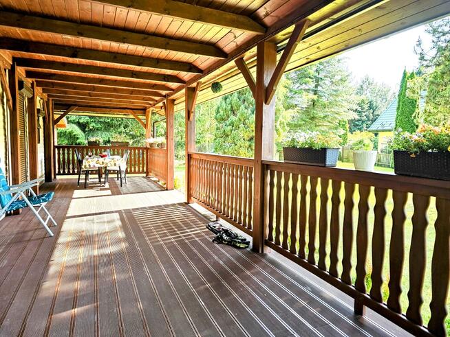 Działka rekreacyjna 1950 m2 / dom 35 m2 / 100 metrów jezioro Głowińskie