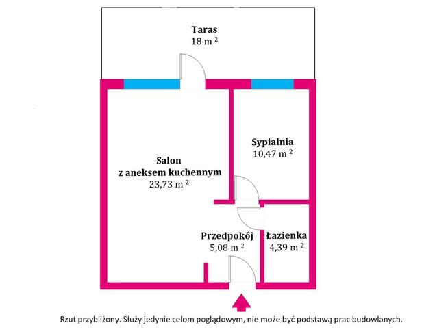 Nowoczesne mieszkanie w spokojnej okolicy.