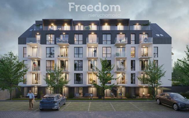 Dwupoziomowy apartament z tarasem, 400m od Morza