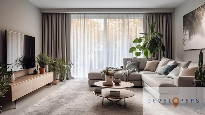 Funkcjonalne 4 pokoje z ogródkiem, Zielona okolica