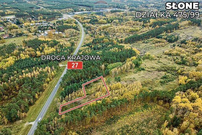 Na sprzedaż działka przy drodze nr 27 z MPZG!