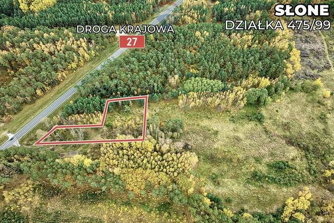 Na sprzedaż działka przy drodze nr 27 z MPZG!