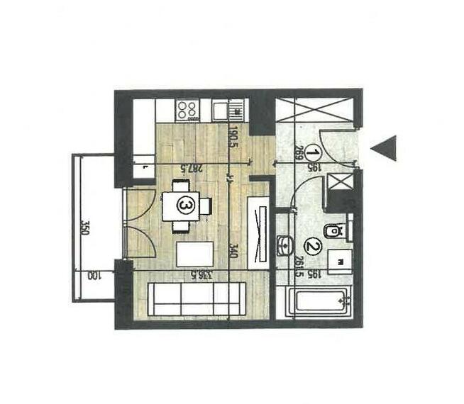 nowa, piękna kawalerka z balkonem