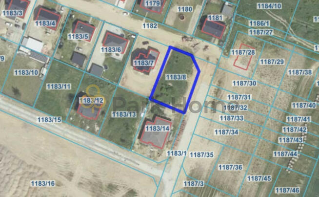 Działka inwestycyjna Krzywiń,