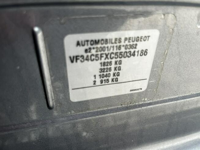 Peugeot 308 1.6T 2009r Climatronic Panorama Dach Serwisowany Alufelgi!