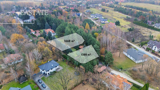 Działka budowlana Wiktorów gm. Leszno, Leśna