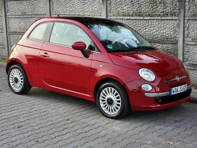 Fiat 500 1.2 Benzyna AUTOMAT. PRZEBIEG: 98.791. Panorama. Super Stan. GWARANCJA