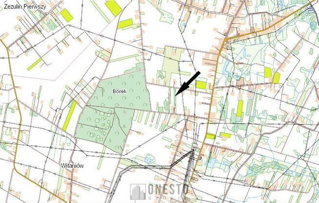 Działka rolno-budowlana Podzamcze gm. Łęczna