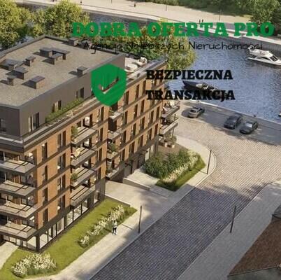 Apartament typu studio z widokiem na Motławę