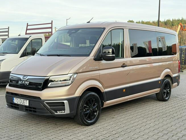 Man TGE 3.180 NEXT Doka 9-OSÓB VIP Brygadówka Jak Nowy 2024 Volkswagen Crafter