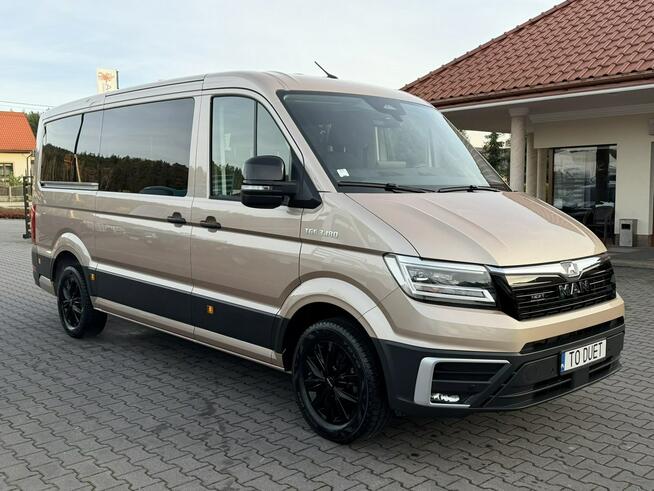 Man TGE 3.180 NEXT Doka 9-OSÓB VIP Brygadówka Jak Nowy 2024 Volkswagen Crafter