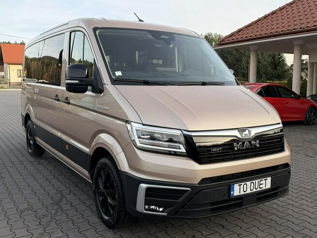 Man TGE 3.180 NEXT Doka 9-OSÓB VIP Brygadówka Jak Nowy 2024 Volkswagen Crafter