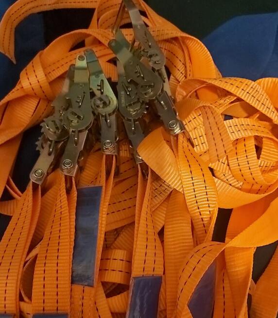 Pas transportowy mocujący z napinaczem 4m/35mm/2t