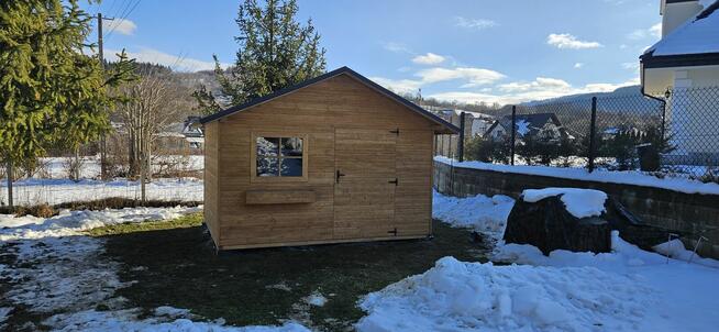 Domek narzedziowy Domek ogrodowy drewniany Domek na działkę