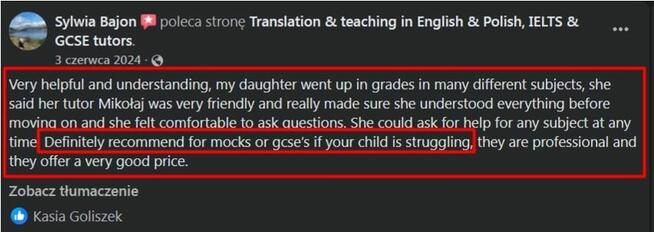 Tanie i Skuteczne Korepetycje: angielski, polski, matematyka