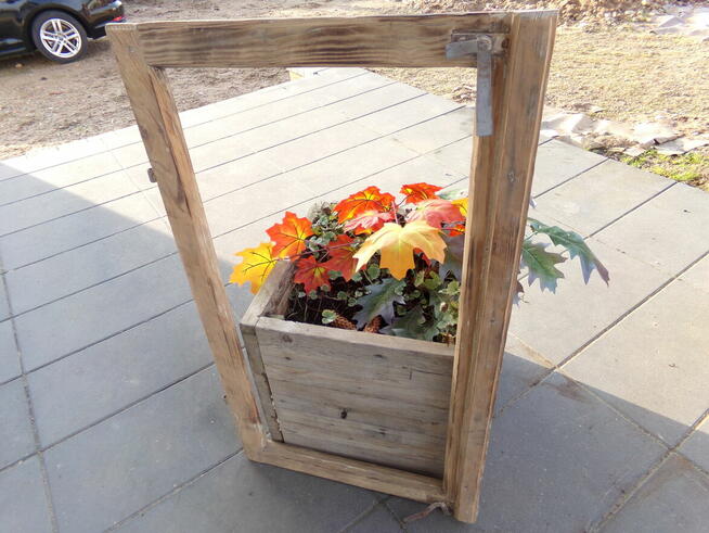 Rama okienna lustro aranżacja wnętrz obraz okno loft 93x54