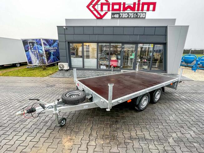 Przyczepa ciężarowa 2 osie burty towarowa platforma OKAZJA